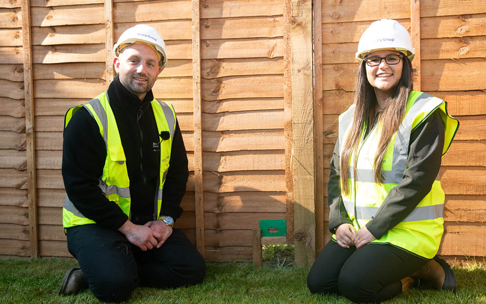 Vistry joined forces with the British Hedgehog Preservation Society (BHPS) and launched a Hedgehog Highways campaign